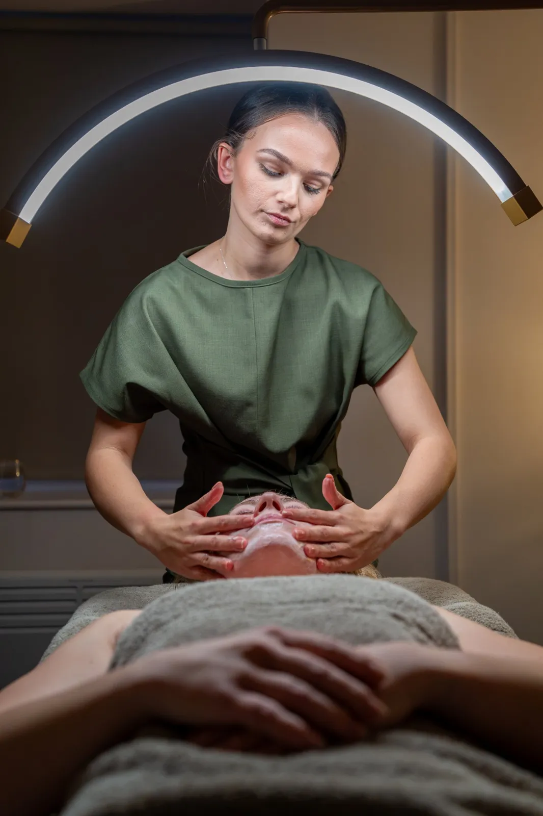 Facial treatment at Belle Beauty Salon, Otley